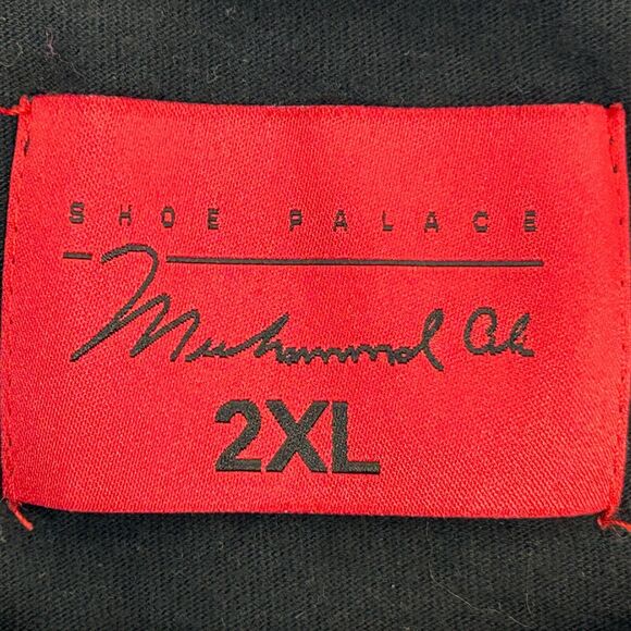 Muhammad Ali x Shoe Palace T Shirt Mens X-Large Boxing Boxer Embroidered Black - Picture 6 of 8